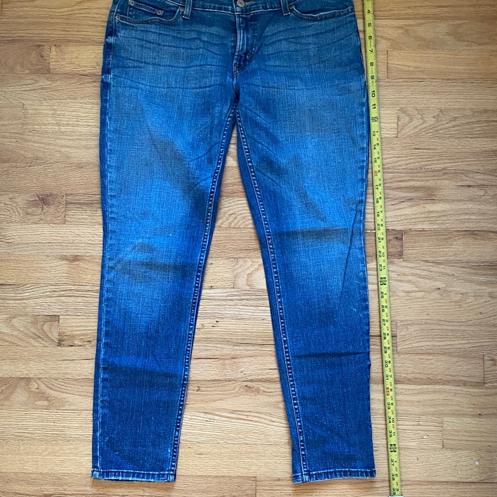 Levi's 524 Too Superlow Skinny Jeans 31x30 - Picture 6 of 11